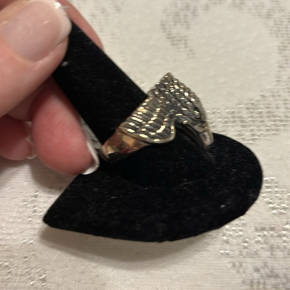 EAGLE RING New. Sterling silver eagle ring size 12.5 - Picture 4 of 11